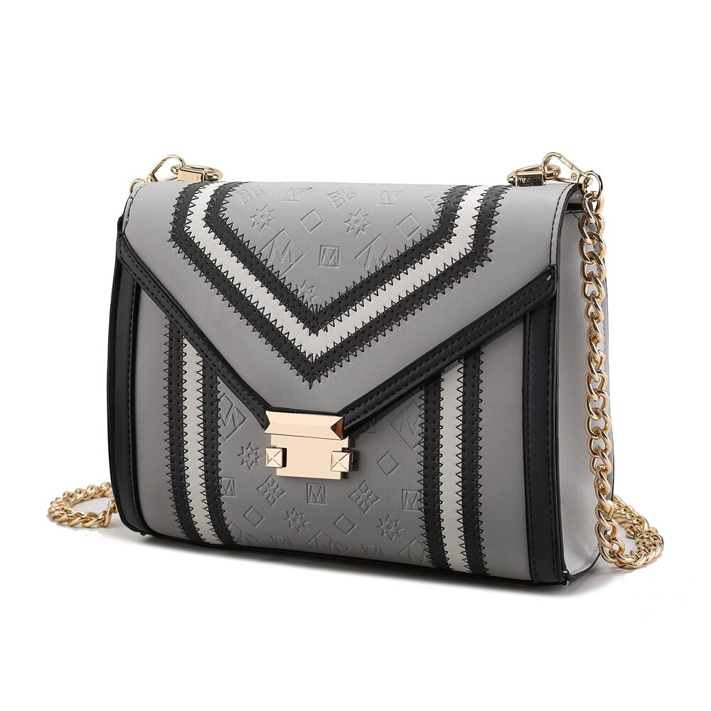 2473 Crossbody Bag , Vegan Leather Designer Crossover Lady Handbag Small